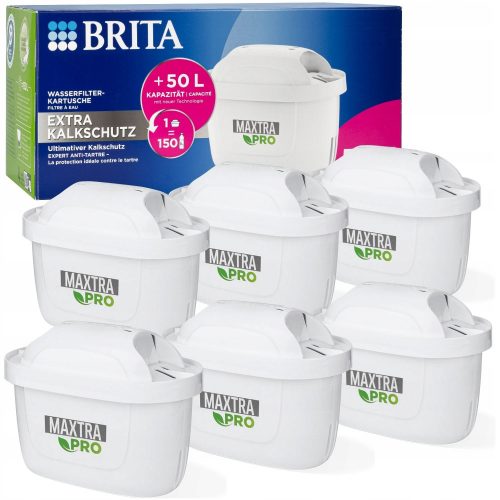  Brita MAXTRA PRO HARD WATER EXPERT 5+1 filter vložek 6 kos.