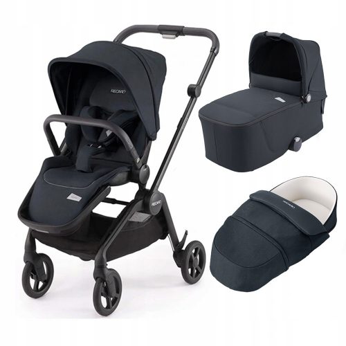  Otroški voziček 3v1 Recaro Sadena/Celona Prime Mat Black + 3 drugi izdelki