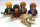  BLOCKS SET 5 FIGURIC HOBITA FRODO SAM MERRY PIPPIN GOLLUM SMEAGOL