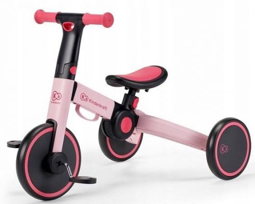  Kinderkraft 4TRIKE CA tricikel črna, roza