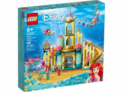  LEGO Disney 43207 Arielina podvodna palača