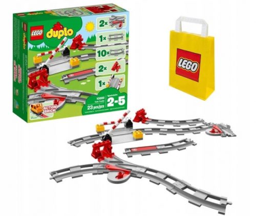  LEGO Duplo 10882 Železniške tire