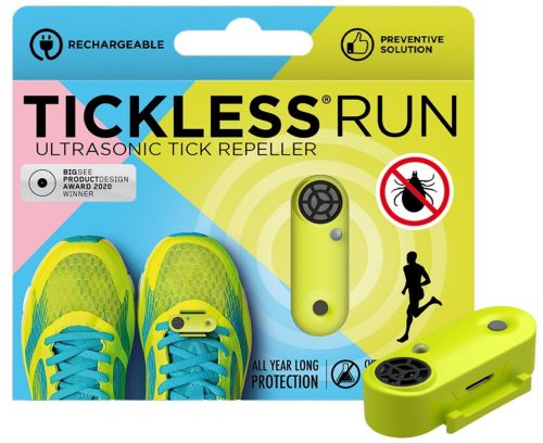  Ultrazvočna zaščita proti klopom Tickless Run rumena