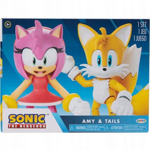  JEŽEK SONIC JAKKS PACIFIC KOMPLET MOŽNIH FIGURIC AMY + REPI