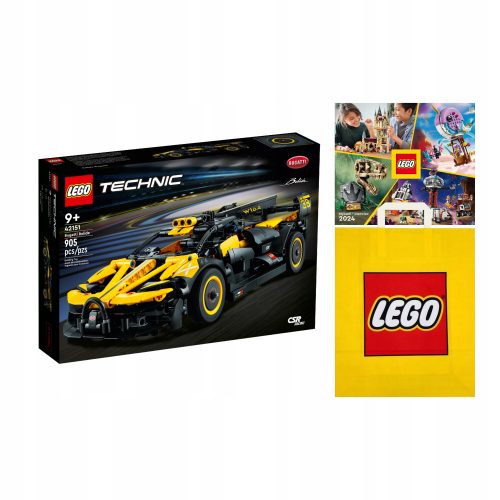  LEGO Technic Bugatti Bolid 42151 + 2 druga izdelka