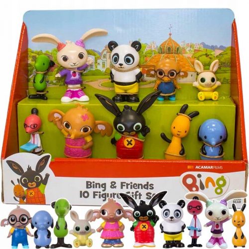  RABBIT BING SULA FLOP COCO BIG SET 10 FIGURIC FIGURICE