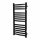  Vodni kopalniški radiator Scano 250 W 430 x 570 mm črn