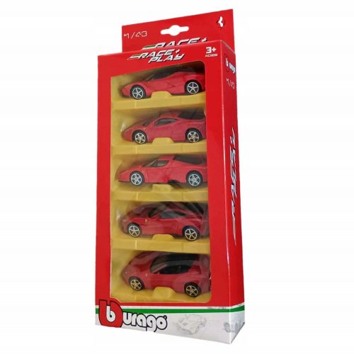  FERRARI CARS BBURAGO VZMETNI SET 1:43 KOVINSKI AVTOMOBILI