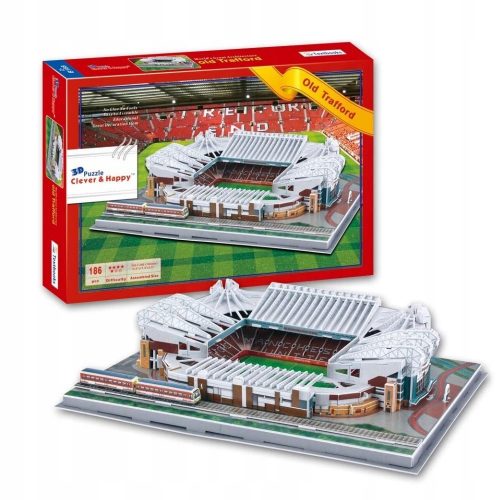  MANCHESTER UNITED STADION OLD TRAFFORD 3D UGANKA