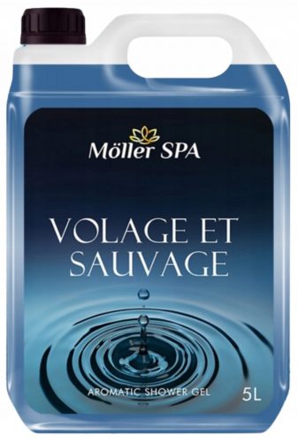  SAUVAGE gel za tuširanje za moške z vonjem po parfumu 5L DEN