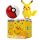  Pokeball sponka + zložljiva figura Pokemon Pikachu