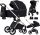  Otroški voziček CARRELLO Ultra CRL-6525 2v1 Night Black + adapterji ALFA Carrello za avtosedež Maxi-Cosi Cybex