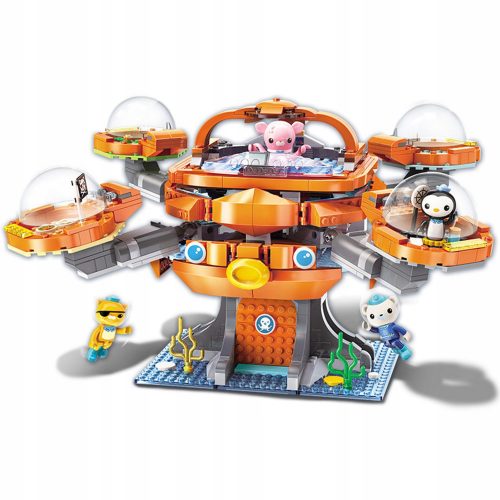  OKTONAUCI Octonauts Octopod bloki 698 kos