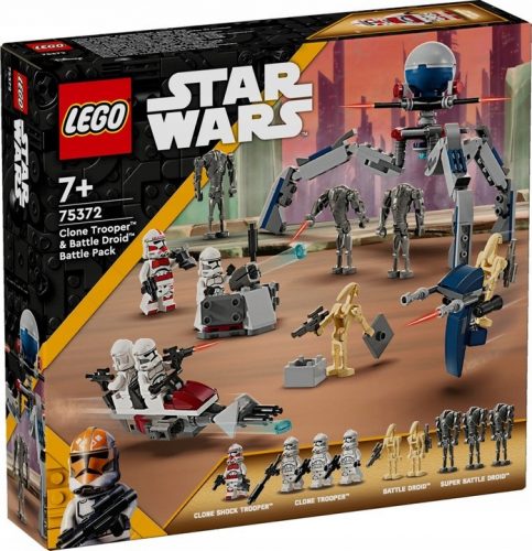  LEGO StarWars - Clone Trooper and Battle Droid Battle Pack 215 kock