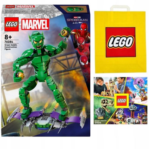  LEGO Super Heroes 76284 Figura zelenega goblina + 2 druga izdelka