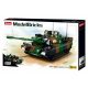  Sluban Model Bricks B0839 Leopard Tank 766 kosov + certifikat "Super Bricks Constructor".