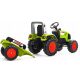  FALK VELIKI TRAKTOR NA PEDALA S PRIKOLICO ZA OTROKE 3+ CLAAS GREEN FARMER