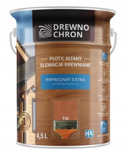  Impregnacija za les Drewnochron Extra Tik 4,5 l