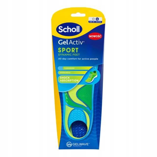  SCHOLL GelActiv Everyday vložki za MOŠKE čevlje