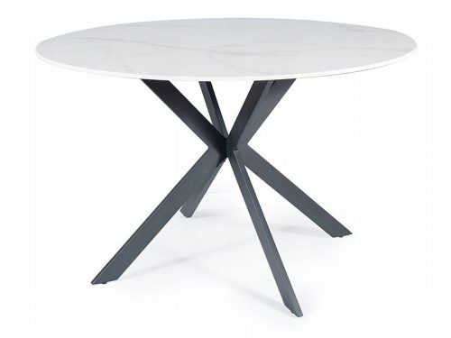  Okrogla miza Signal Tables 120 x 120 x 76 cm črna