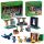  LEGO Minecraft 21252 Orožarna + LEGO Minecraft 21251 Steve's Desert Expedition