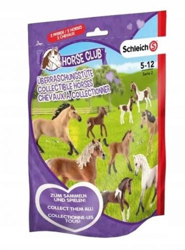  SCHLEICH KONJI PONIJI PRESENEČENJA 2v1 ROČNO PISANE FIGURICE SERIJA 2