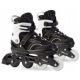  Nastavljivi rolerji Spokey 38-41 Skate Black and White