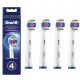  Glave električne zobne ščetke Oral-B Pro 3D White, 4 kosi