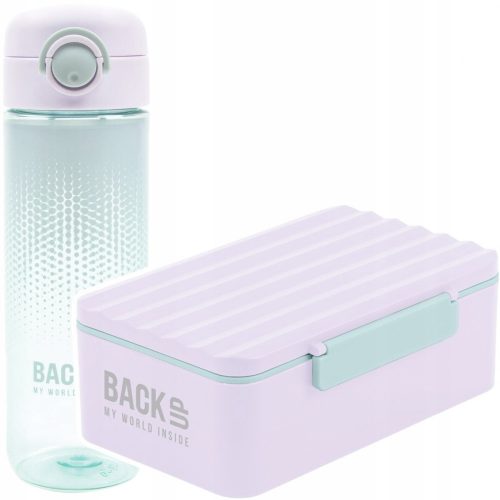  Rezervna steklenica za vodo 600 ml + premični predal za kosilo Backup C39 Purple Derform SB6C39