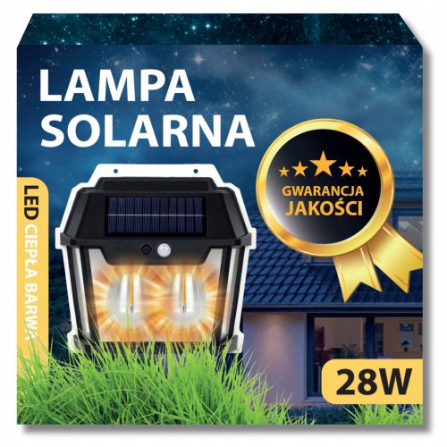  Ulična svetilka Red Garden 38 W 600 lm, na sončno energijo