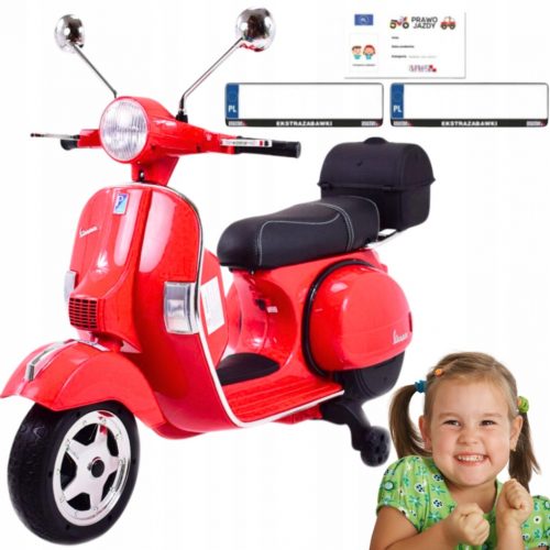  Motor za skuter na akumulator Vespa Red