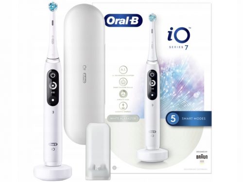  Oral-B iO 7 iO Series 7 White Alabaste električna zobna ščetka