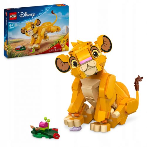  LEGO Disney 43243 Levji kralj - levji mladič Simba