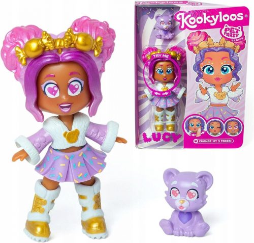  KOOKYLOOS PET PARTY DOLL + LUCKY BEAR