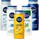  Set gelov za prhanje za moške NIVEA Men x5 500 ml