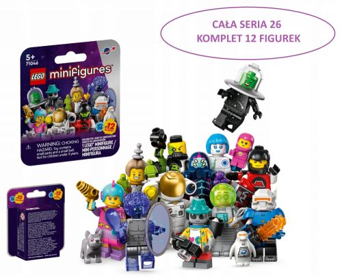  Komplet LEGO Minifigures 71046 MINIFIGURS Celotna serija 26 komplet 12 figur