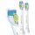  2x PHILIPS SONICARE DIAMOND CLEAN HX6062 ČRNE KONICE ZA ŠČETKE