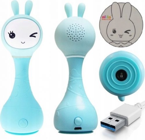  ALILO SMART BUNNY BUNNY PLAYER, odtenki modre, 0