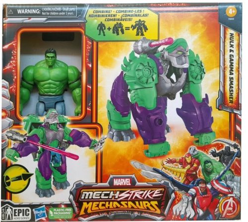  Figura MARVEL HULK MECHSTRIKE F6600 HASBRO 2v1 Monkey Hulk