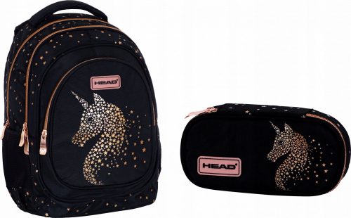 Head Backpack Unicorn Šolska torba Unicorn + Head peresnica