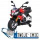  Aprilia Tuono V4 Baterijski motocikel za otroke Rdeča + MP3 plošča + Kolesa