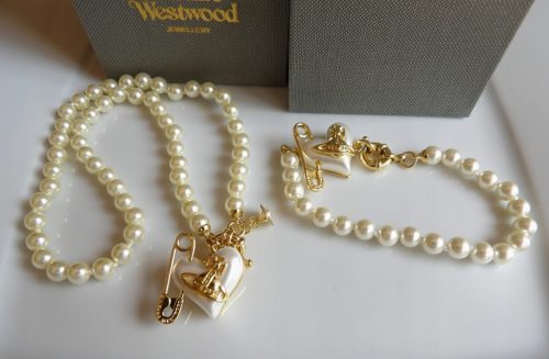  Ogrlica in zapestnica Vivienne Westwood Pearl Set