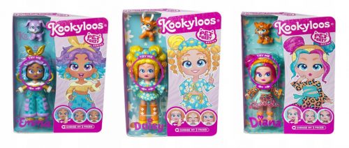  KookyLoos Pet Party Doll zbirateljska figura 11 cm Emma + pes