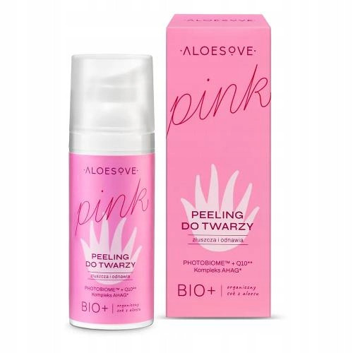  ALOESOVE PINK Kislinski piling obraza