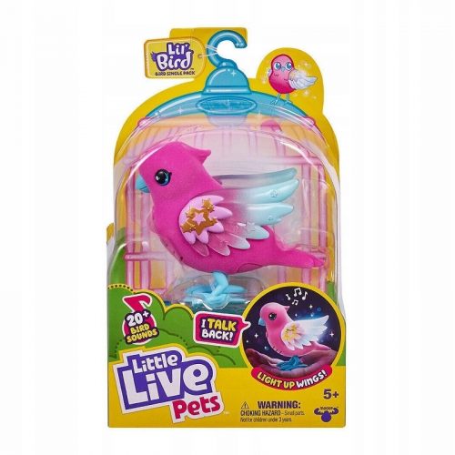  Little Live Pets interaktivna figurica Pink bird