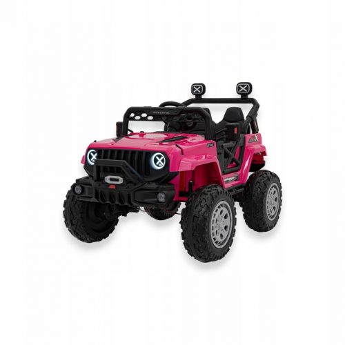  Jeep OFF ROAD Speed 4x4 Pink Avto za otroke Amortizerji 2xAkumulator