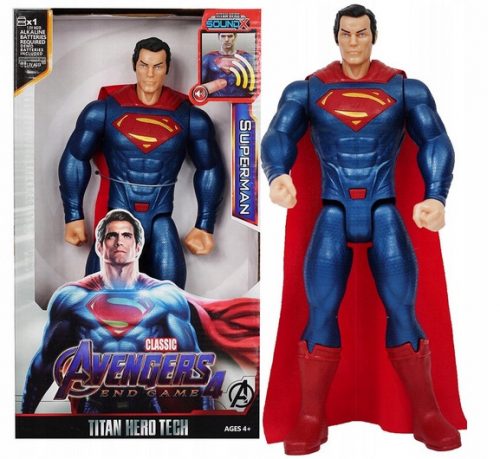  Akcijska figurica Superman Avengers Marvel Sound 27 cm