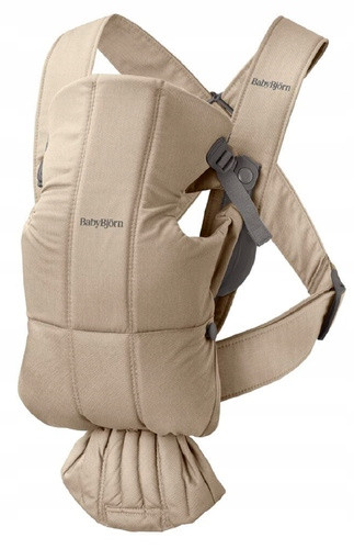  BABYBJORN MINI Woven – nosilka, bež