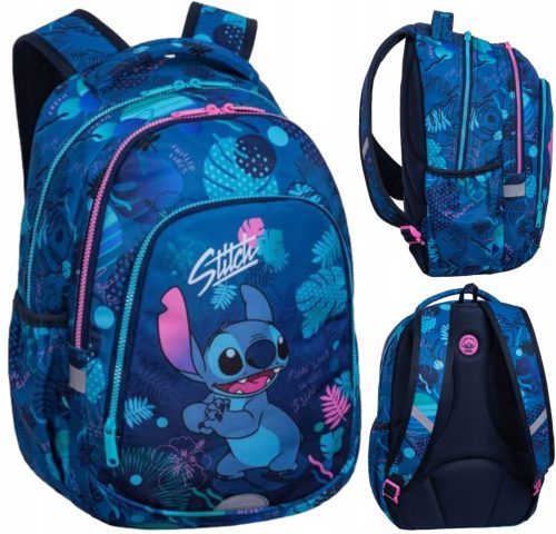  Večprekatni šolski nahrbtnik Lilo and Stitch CoolPack Shades of blue, Multicolor 21 l