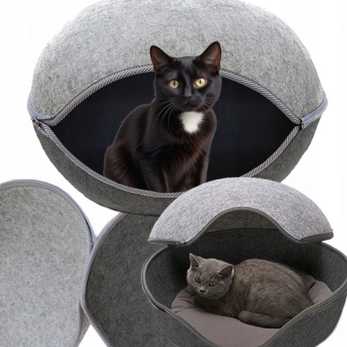  PREMIUM Bed Cat House Stajica Cushion Okrogla NEZLOŽLJIVA Bed